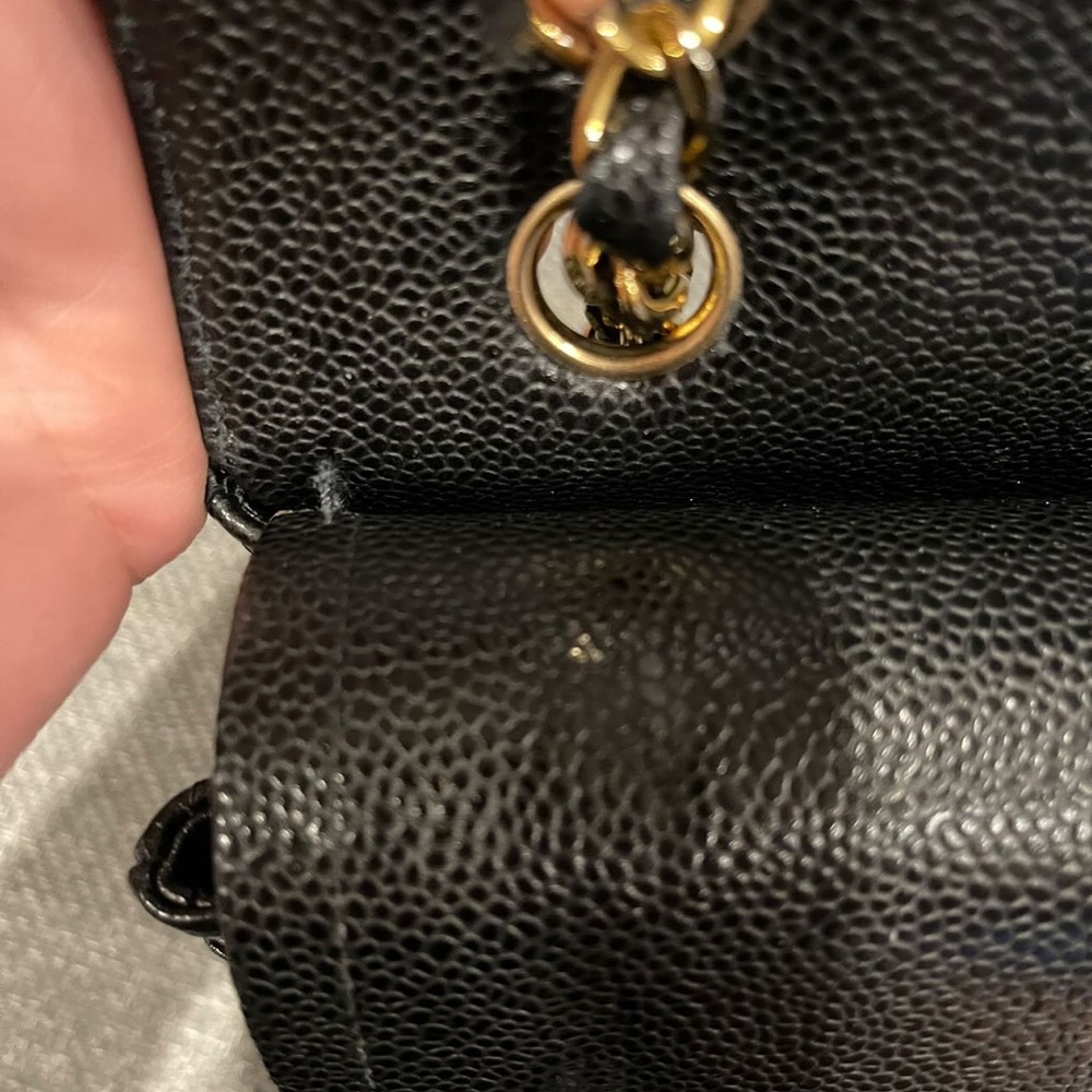 Chanel medium caviar classic bag - Picture 12 of 12